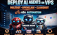 deploy ai agent moltbot openclaw clawdbot on vps with n8n automation