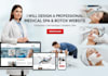 design a professional medical spa, botox, chiropractor, dermatologist website
