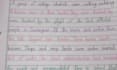 professional handwritten letters and notes