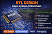 design, simulate, and debug fpga projects using verilog, vhdl, rtl, and vivado