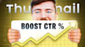 design catchy youtube thumbnail