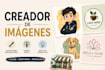 diseño de imágenes y animaciones simples con ia
