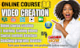 create high converting e learning course videos for coaching programs
