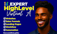 be your gohighlevel virtual assistant go high level ghl VA