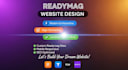design a modern interactive readymag website with animation and motion