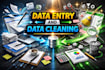 do excel data cleaning and data entry