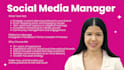 be your social media manager and content creator