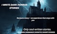 write dark horror stories script heartfelt romance