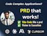 generate a perfect product requirements document for ai vibe coding needs