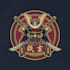 design a bold and powerful samurai logo