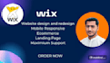 design professional wix website, redesign and developer