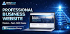 design and develop a modern responsive business website