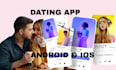 develop dating app, chat app, conference video chat app, ai social chat app