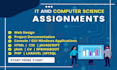 do web development assignments html css php mysql javascript