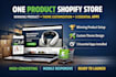build a professional shopify dropshipping store ready to launch