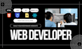create a responsive website using HTML CSS js and react