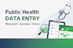 do professional health research data entry survey data entry