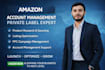 be your amazon fba expert VA, amazon account manager or amazon virtual assistant