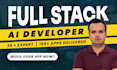 ai software developer ai website development full stack saas developer ai app