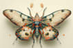 do colour insects illustration