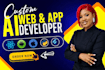 develop ai web application ai chatbot ai website ai software development