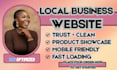 local business website, small business site, restaurant website