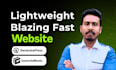create a lightweight website