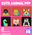 draw cute pfp animal for you