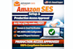 setup amazon ses and get production access approval fast