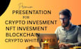do ai tech presentation, blockchain, nfc, ai metaverse pitch deck powerpoint
