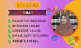b2b lead generation, linkdin lead generation and email list building