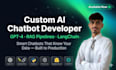 develop custom ai chatbot with gpt, rag and langchain