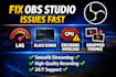 optimize obs studio for low end PC without lag or fps drop