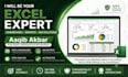 do excel data cleaning, pivot tables and advanced formulas