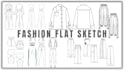 draw fashion technical flat sketches