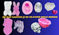 design custom 3d molds for silicone casting and product development