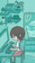 create anime lofi illustration video