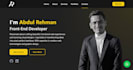 build a modern responsive react js website using tailwind CSS