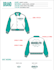 design  custom varsity jacket fashion tech pack for you