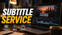create subtitles or closed captions for your video