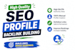 do high quality SEO manual link building profile backlinks