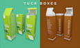 design product packaging, luxury box, label and 3d mockup
