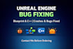 do bug fixing into your unreal engine project