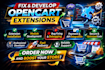 fix develop new extension in opencart