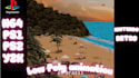 do retro psx, n64, ps1 low poly style, character models animation lowpoly design