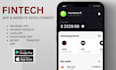develop fintech app neobank app money transfer app payment website