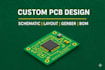 design premium quality pcb layout for commercial and industrial products