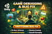fix bugs and reskin unity games