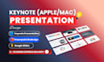 redesign or create keynote presentation with animations