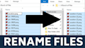 bulk rename up to 10,000 files with custom rules and backup